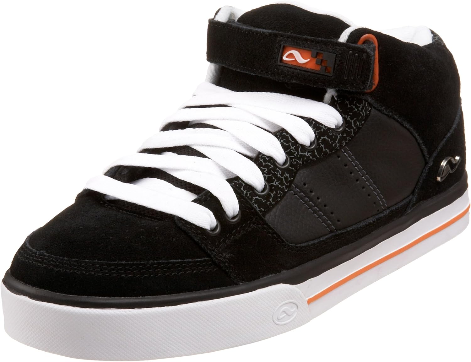 Adio Men�s Radley Sneaker, Black/Grey/Orange Adio Men�s Radley Sneaker, Black/Grey/Orange