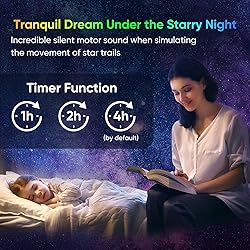 Galaxy Projector for Bedroom, HD Image Star