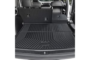 GALVAGNITE Cargo Mat for 2022-2025 Jeep Grand Cherokee Accessories, Full Coverage All Weather Trunk Cargo Liner with Backrest