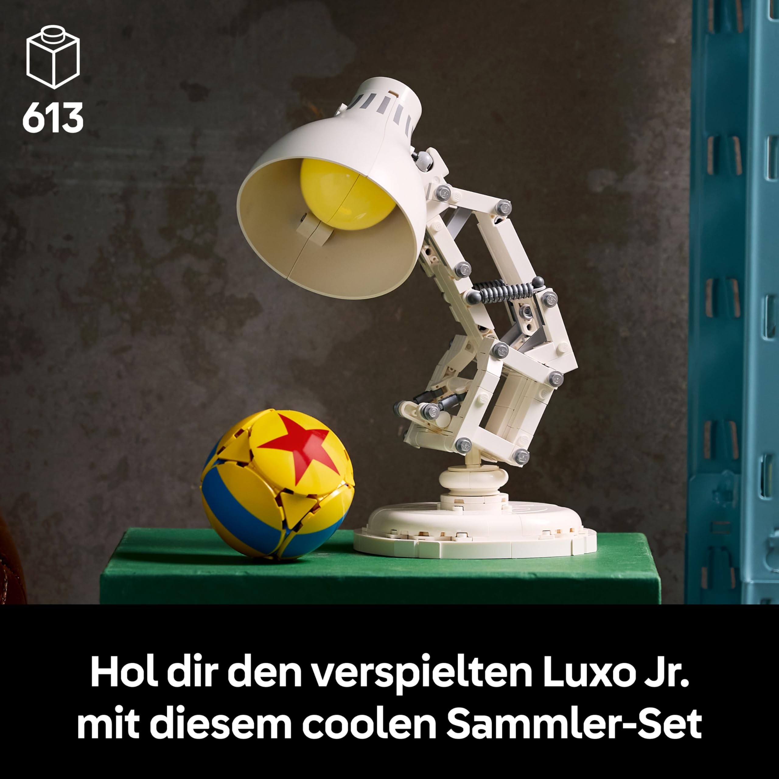 LEGO Ideas | Disney Pixar Set - Modellbau für Erwachsene - 3D Puzzle mit versteckten Filmreferenzen - DIY Schreibtisch Deko - Geschenkidee zum Vatertag für Sammler - 21357 2