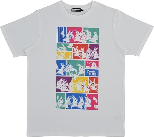 Amazon ポケモンセンターオリジナル Tシャツ ピカチュウ イーブイ M おもちゃ雑貨 おもちゃ