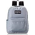 JanSport SuperBreak Plus Backpack with Padded 15-inch Laptop Sleeve and Integrated Bottle Pocket - Spacious and Durable Daypack for Work and Travel - Blue Dusk