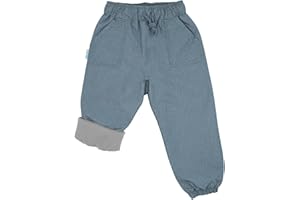 JAN & JUL Waterproof Fleece Lined Snow and Rain Pants for Toddlers and Kids