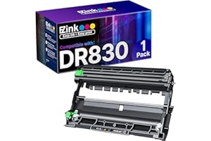 E-Z Ink DR830 Drum Unit Compatible Replacement for Brother DR830 Drum DR-830 TN830 TN-830 Drum Unit to use with HL-L2460DW DCP-L2640DW HL-L2480DW HL-L2400D HL-L2405W MFC-L2820DW Printer (Not Toner)