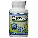 SlimZest Garcinia Cambogia with Potassium & Calcium Appetite Suppressant Diet Pills--180 Capsules