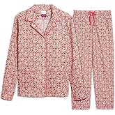 The Sleep Code Liberty Print Floral Cotton Long PJ Set