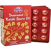 Dragon Herbs - Duanwood Reishi Spore Oil Softgel Capsules - 30 Softgels, 500 mg Each
