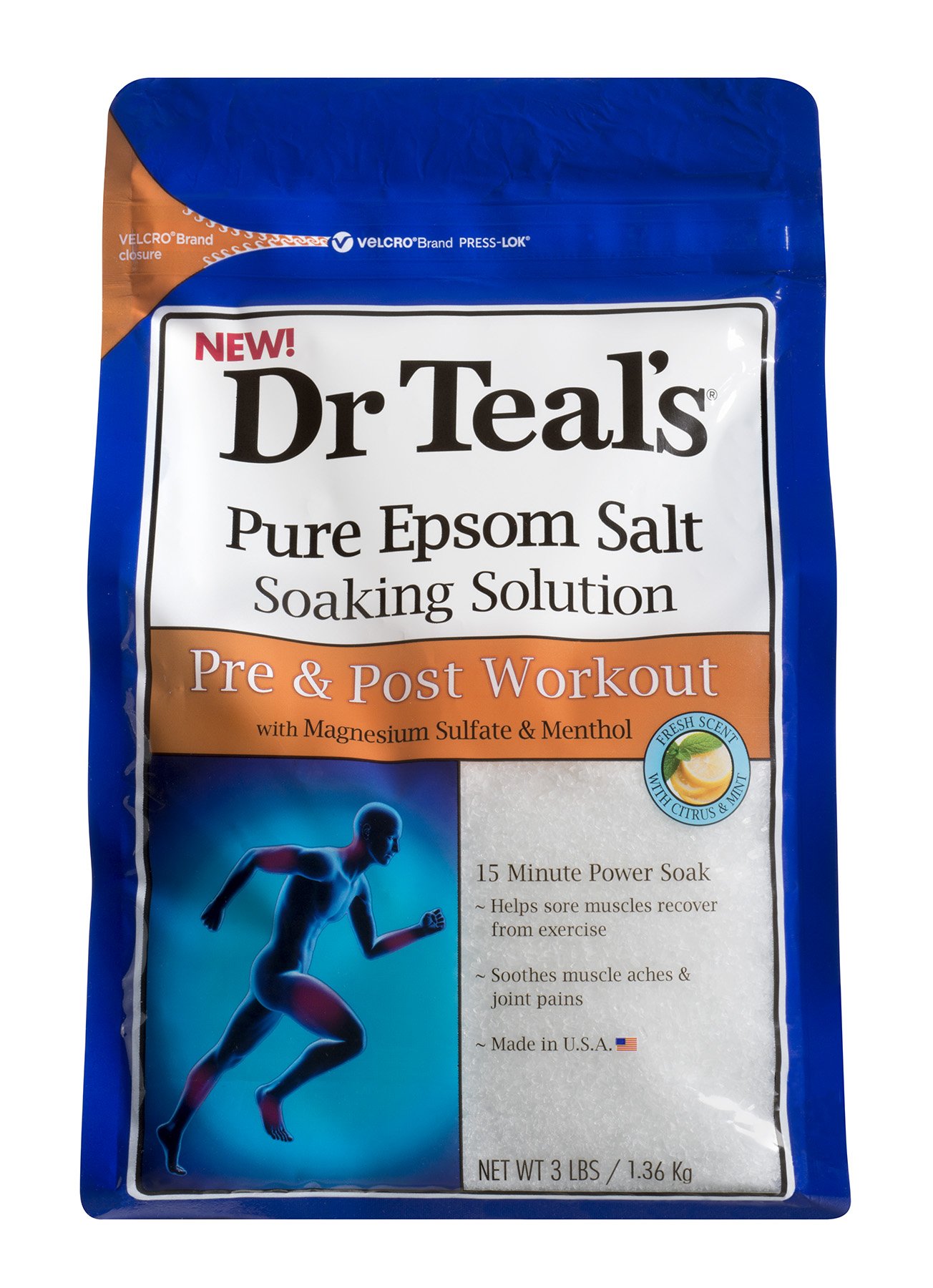 Dr Teal s Epsom Salt Soaking Solution Pre Post Workout 3lbs Buy 