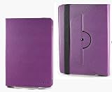 Navitech Purple Case 360 Stand & Stylus for Yestel T5 10" Tablet view 3