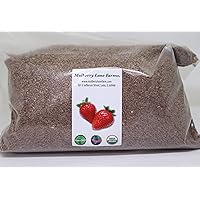 Brown Flax Seed 5 Pounds (Flaxseed) Whole, Raw, USDA Certified Organic, Non-GMO, Product of USA