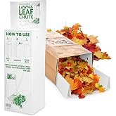 Lawn and Leaf Chute, Reusable Lawn Bag Holder for Easy Leaf Collecting, Durable Lawn Bag Funnel for Paper Leaf Bags, Leaf Bag Chute for Sweeping and Collecting Yard Debris, No Bending Required!