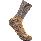 Carhartt Men's SC9510M Twin Knit Heavyweight Diamond Plate Crew Sock