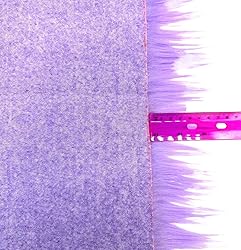 Ice Fabrics Faux Fur Fabric Squares - 10x10 Inches