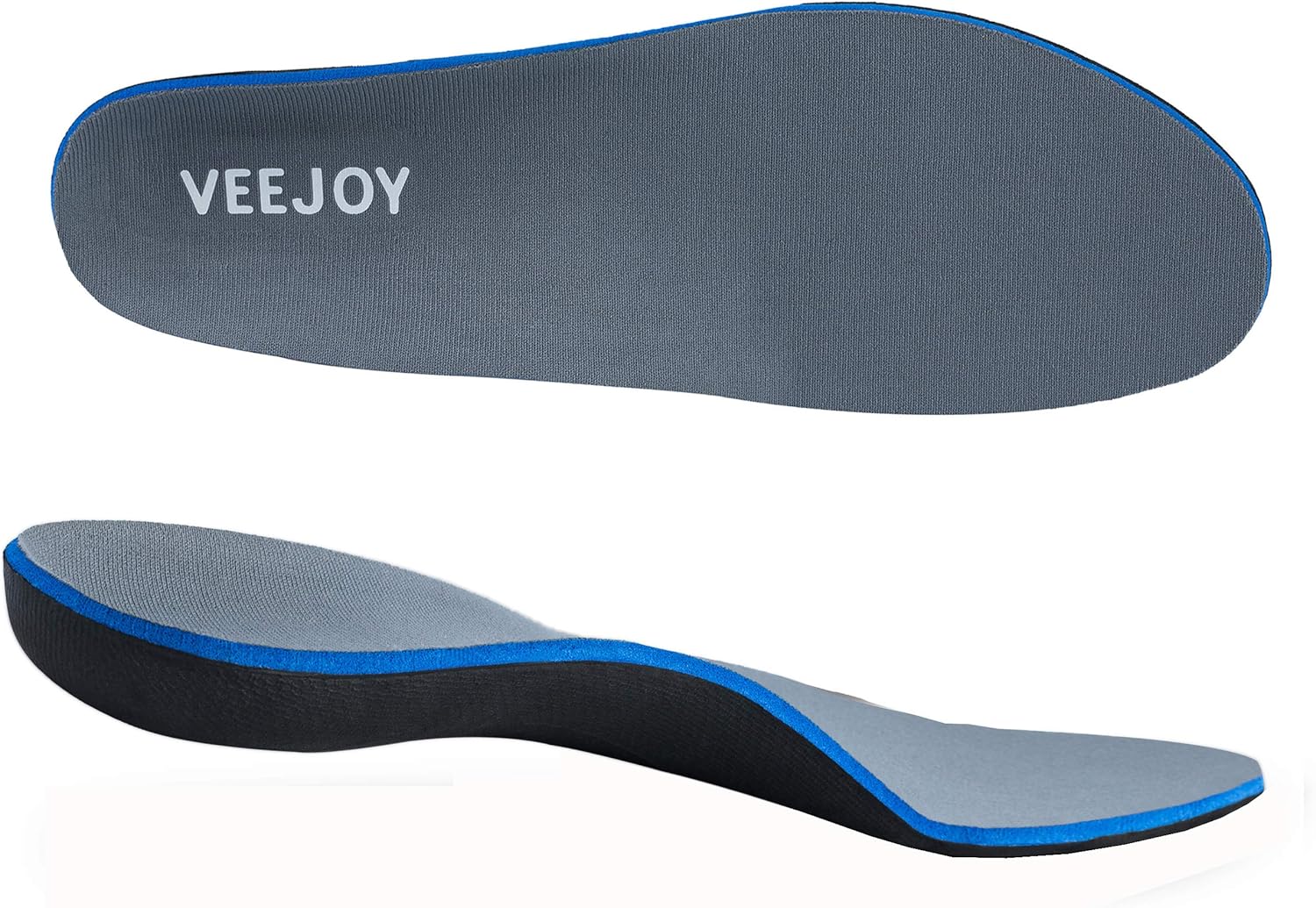 VEEJOY Plantar Fasciitis Insoles with Arch Support