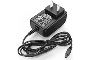 HIENADTOR for Shark XA2700 V2700Z Floor Carpet Sweeper Charger Power Cord for Shark XA2700 V2700Z Cordless Rechargeable Floor and Carpet Sweeper AC Adapter Power Supply, with UL Listed, 6.5FT