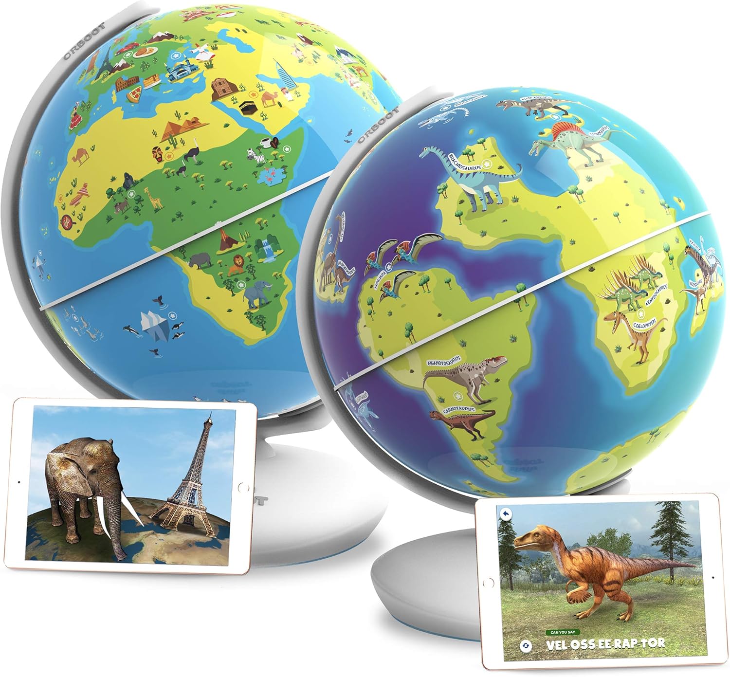 Interactive AR Globes for STEM Learning 