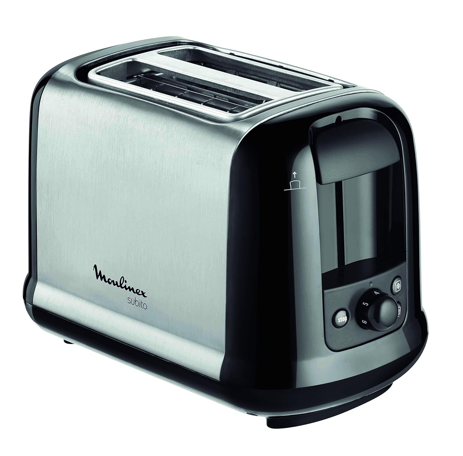 Moulinex Subito LT Tostador de inox ranuras exterior metálico W palanca elevadora