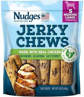 nudges jerky bites