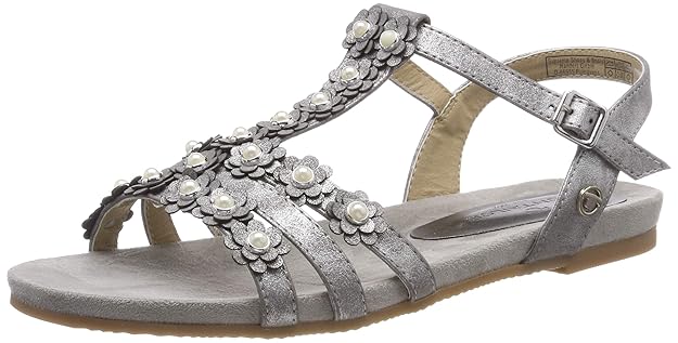 TOM TAILOR Damen 6992207 Riemchensandalen
