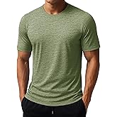 MAGCOMSEN Men's Short Sleeve Dry Fit Shirts Athletic Workout Tops UPF 50+ Sun Protection Cooling Tshirts Running Gym