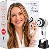 Michael Todd Beauty Soniclear Face Brush 2026 Allure Readers Choice Winner | Sonic Facial Cleansing (no rotating), Exfoliation Brush for Men/Women, Antimicrobial Protected, 4 speeds, Serum Infusion Head