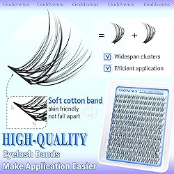 Goddvenus Wispy Lash Clusters 10-16mm Lashes