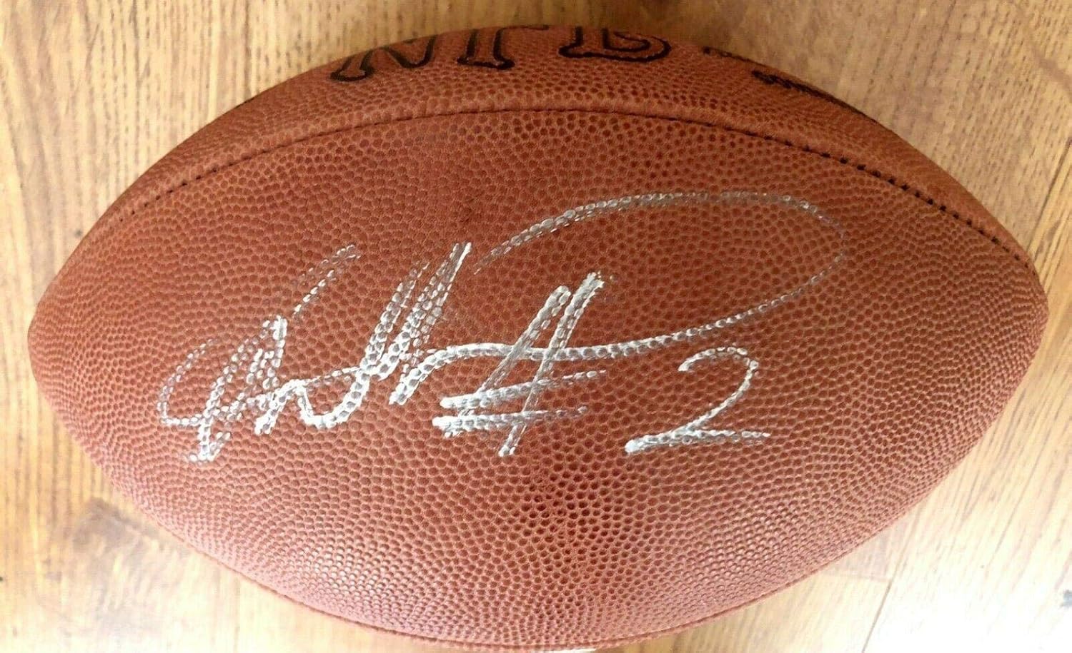 charles woodson signed football