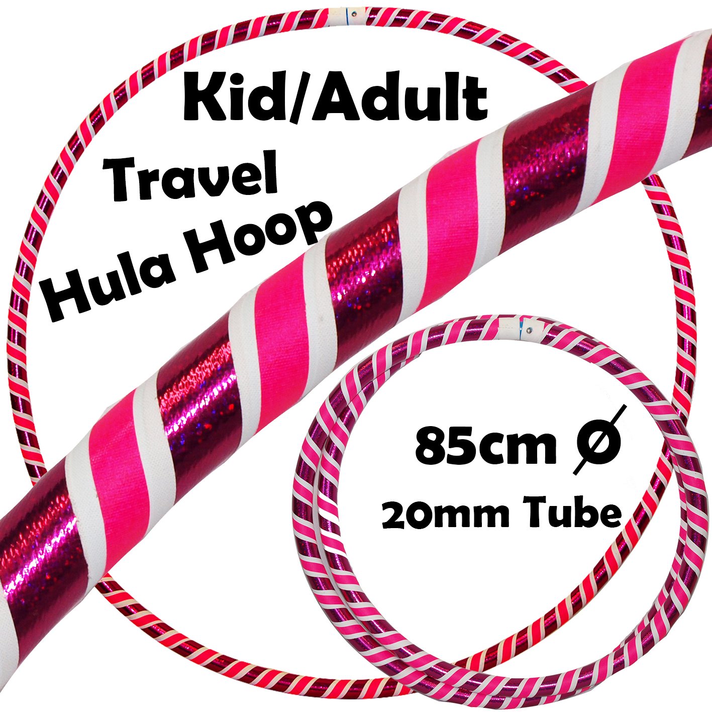 Ultra Grip 100cm Weighted Hula Hoop Weighted Hula Hoop With Ultra