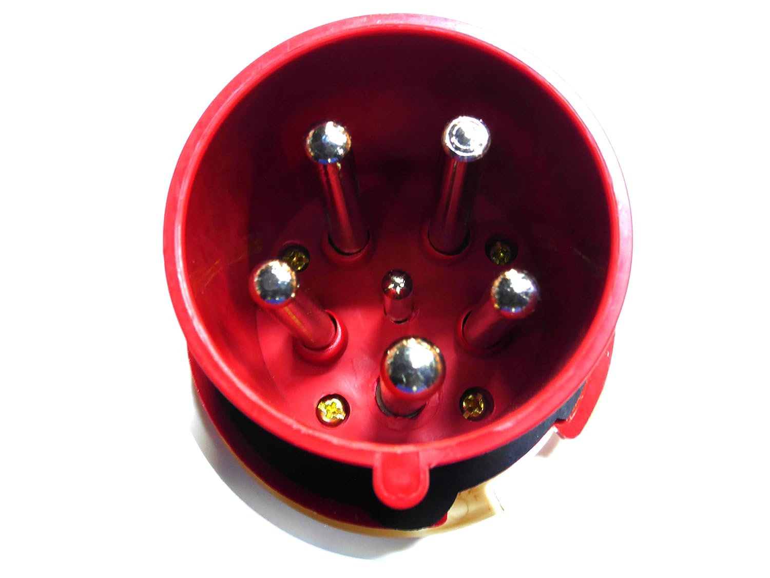 63 A 5 broches prise sol 380 V E rouge Triple connecteur de phase 63 A