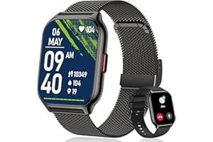 ZOSKVEE Smart Watch 45mm for Women Men(Dial/Answer Calls), 2.0" Fitness Tracker Watch with Heart Rate/Blood Pressure/Blood Oxygen Monitor for Android iOS