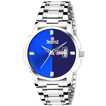 Swisstyle Analog-Digital Blue Dial Mens Watch-SS-GR801-BLU-CH