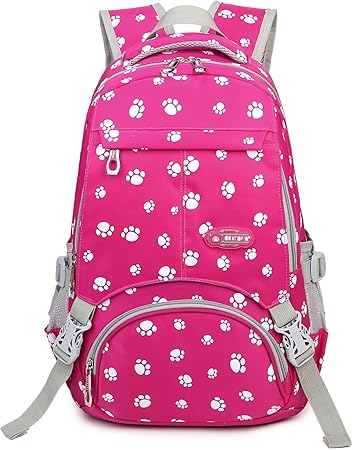 hot pink bookbag