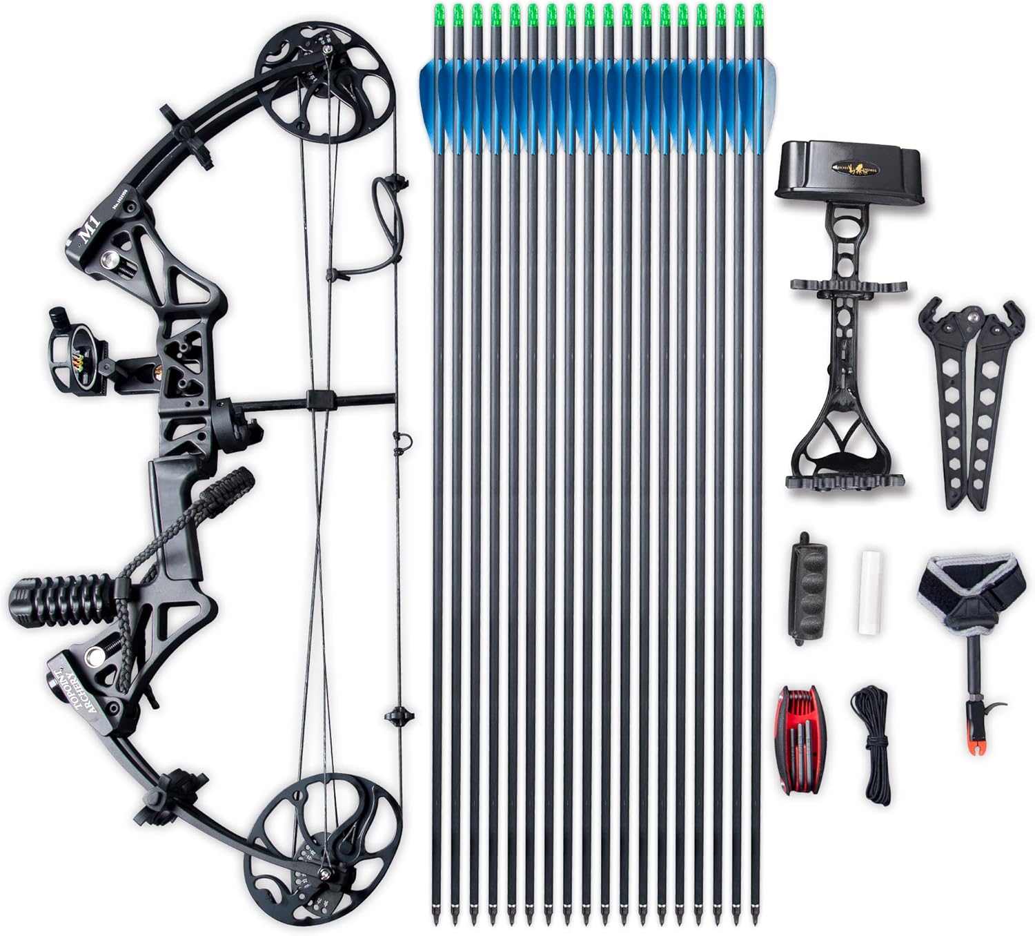 VERY100 Compound Bow Set Archery Bow Set for Hunting 1930 "/ 1970 LBS