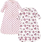 Hudson Baby Unisex Baby Cotton Long-Sleeve Wearable Sleeping Bag, Sack, Blanket