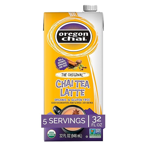 OREGON CHAI ORIGINAL CHAI CONCENTRATE, 32 FLUID OUNCE...
