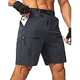 G Gradual Men's Hiking Cargo Shorts Stretch Quick Dry Outdoor Tactical Shorts for Men with Multi Pocket for Fishing Casual