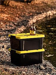 Cetomo Plastic Storage Bin Box Container Stackable