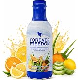 Forever Living Forever Freedom, Glucosamine Joint Support, 33.8 Fl Oz | Aloe Vera Gel, Glucosamine, Chondroitin, MSM, Orange Flavor Joint Support Drink, Gluten-Free
