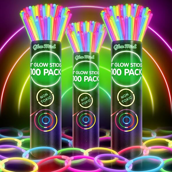 1000 Pcs Glow Sticks Bulk - 1.5 Inch Mini Glow Sticks For Night Fishing, Parties, Halloween & Decor