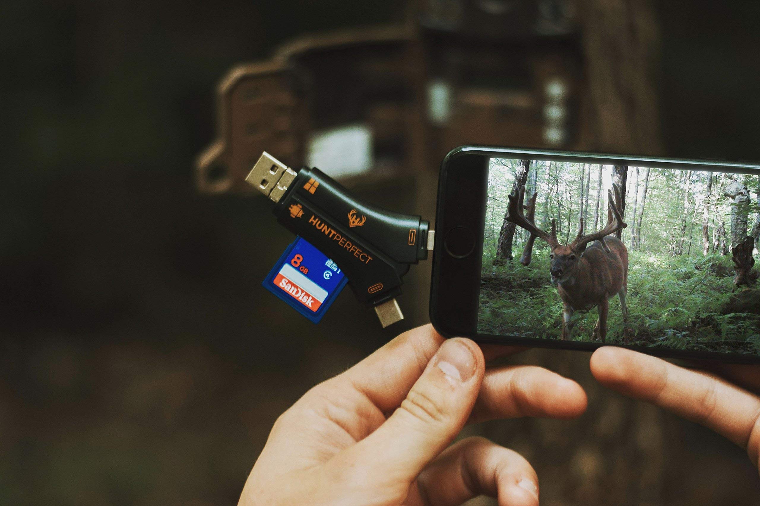 Hunt Perfect 4 in 1 Trail Camera SD Card Reader to View Any Hunting Photo or 719392368444 eBay