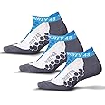 Thirty48 Running Socks for Men and Women Features Coolmax Fabric That Keeps Feet Cool & Dry - 1 Pair or 3 Pairs