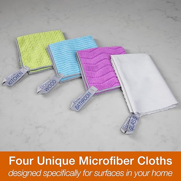 BONA® MICROFIBER CLEANING CLOTHS MULTIPACK