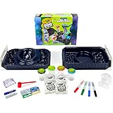 Crayola Goo All-in-1 Sensory Station, Galactic Slime Making Kit for Kids, Less Mess, DIY Arts &amp; Crafts Set, Gifts for Kids, Ages 6+