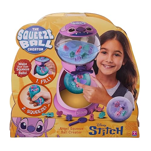 Character Options The Squeezeball Creator Disney Stitch Make your own reusable squeezeballs with Disney Stitch themed add ins Offical Disney Stitch merchandise