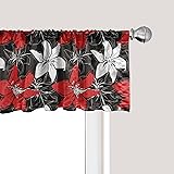 Ambesonne Floral Window Valance, Bedding Plants