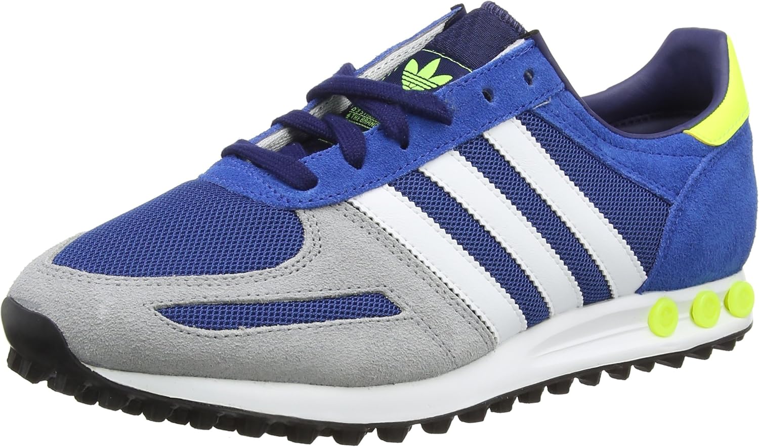 adidas la trainer blue yellow