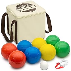 GoSports 90 mm Composite Bocce Ball Set - Outdoor