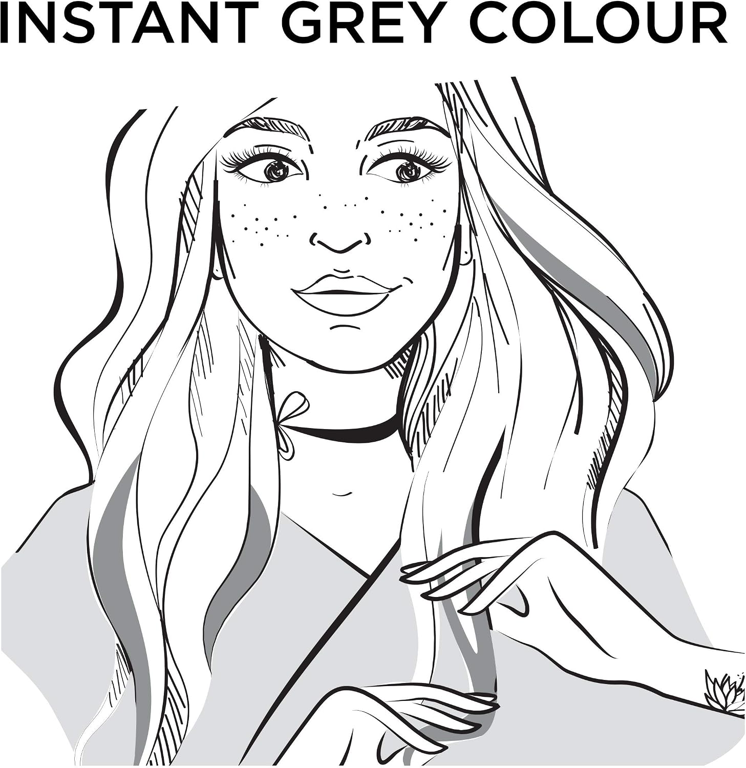L'Oreal Colorista Hair Makeup Silver Grey Brunette Temporary Hair Colour 30ml, 30 ml (Pack of 1) - Image 4