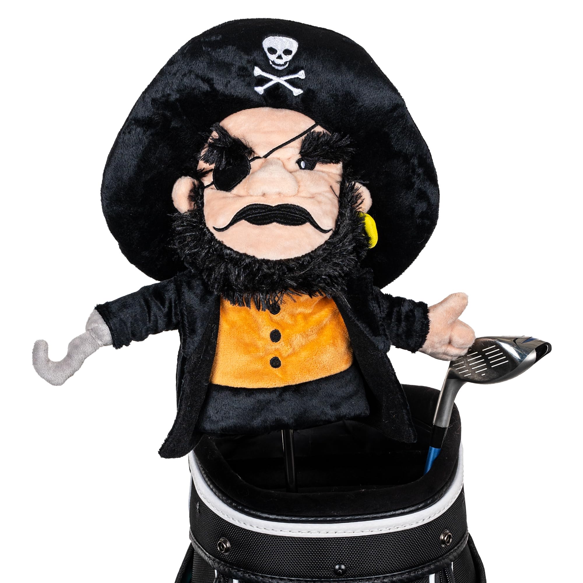 Daphne's Pirate Novelty Head Cover - Black