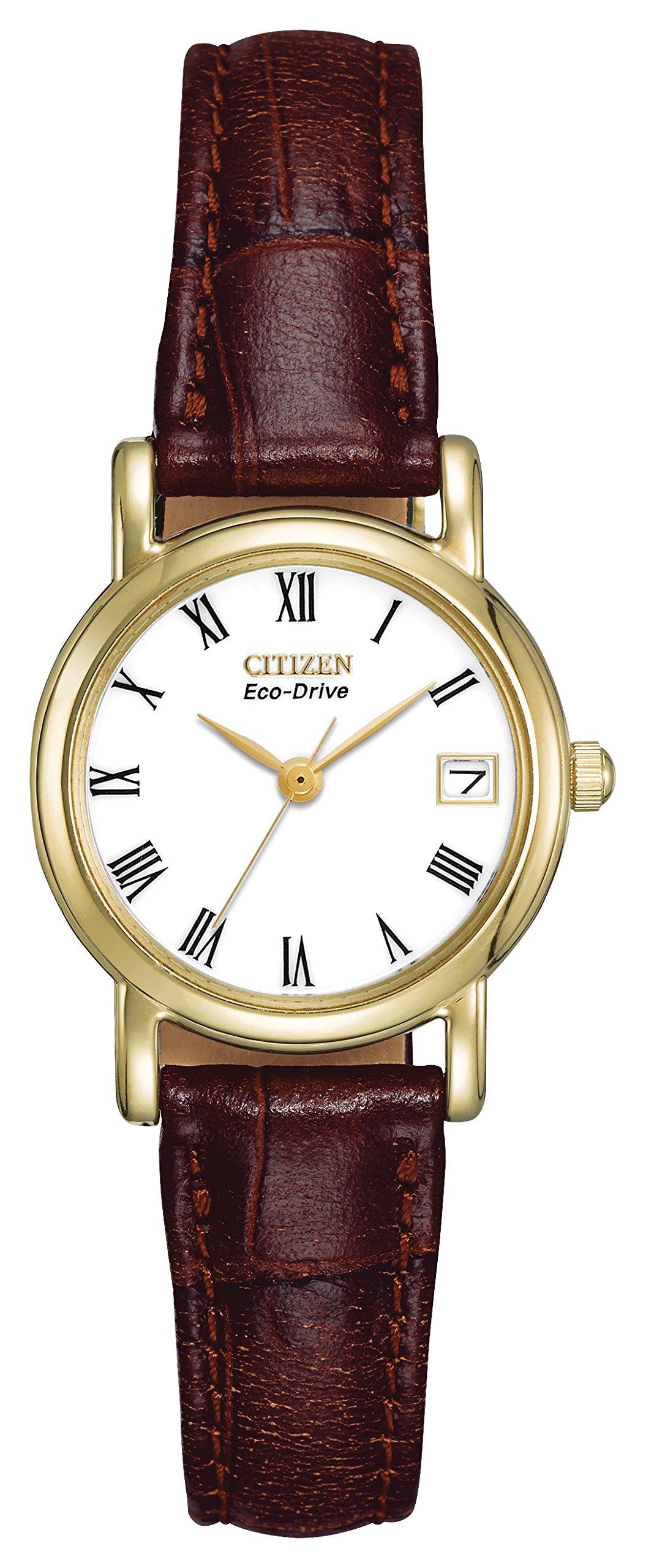 Citizen Eco-Drive Ladies' Strap with White Dial EW1272-01B